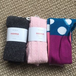 Hanna Andersson tights bundle